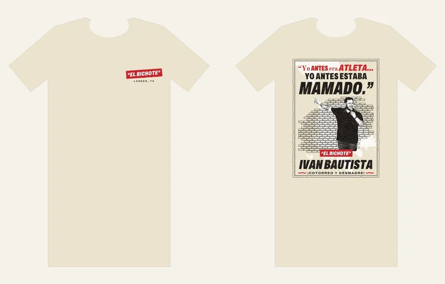 Atleta tee, front and back