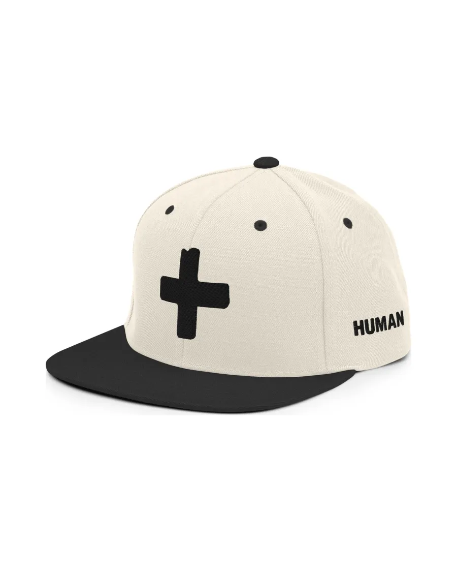 Happy Human Snapback (Natural), photo 2