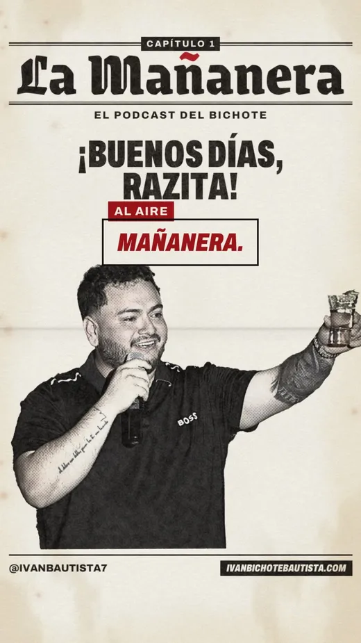 Reel frame: ¡Buenos días, razita! with Ivan on the air